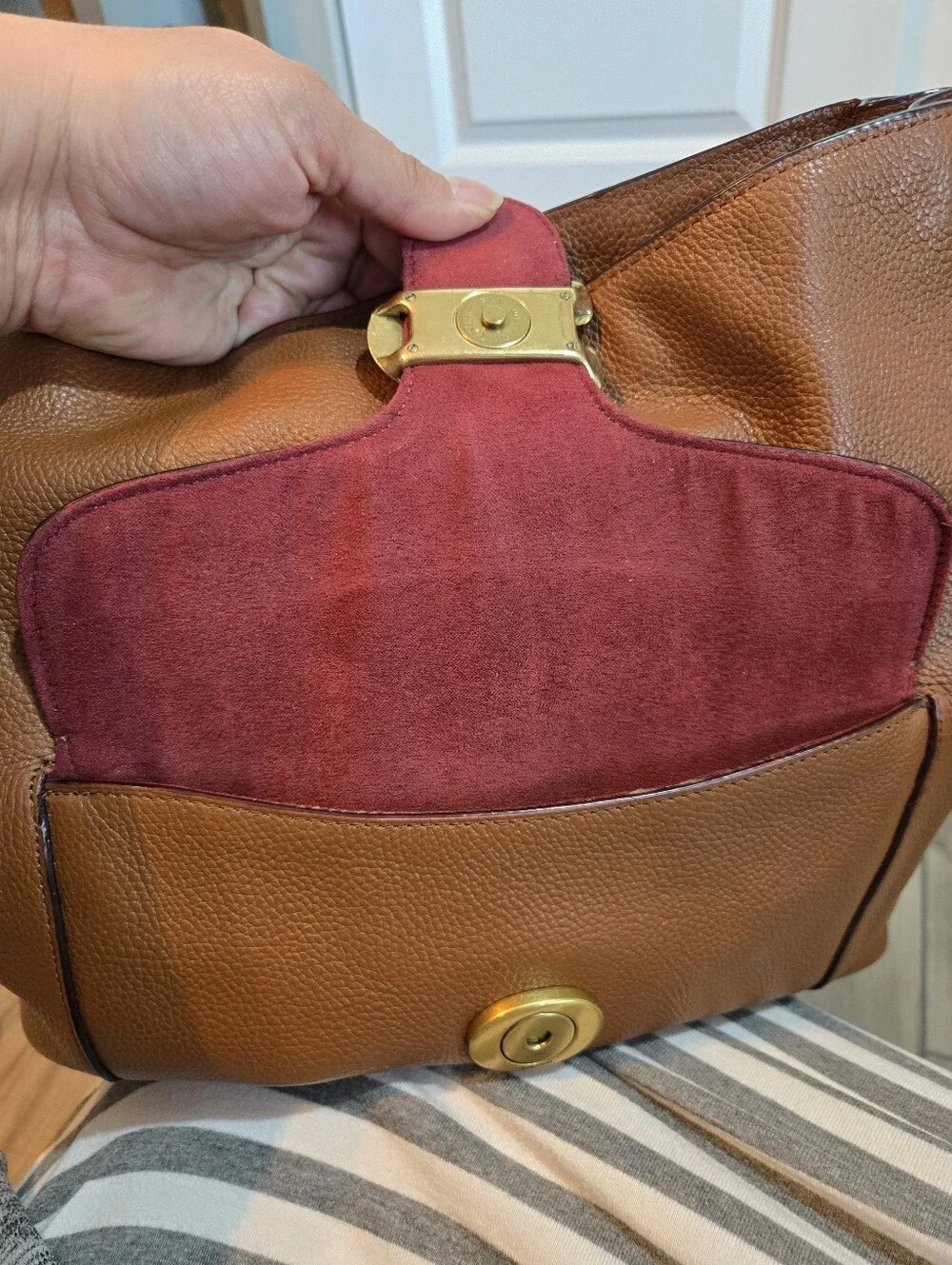 Coach Tabby Hobo Bag 78207 – Polished Pebble Leather | Saddle